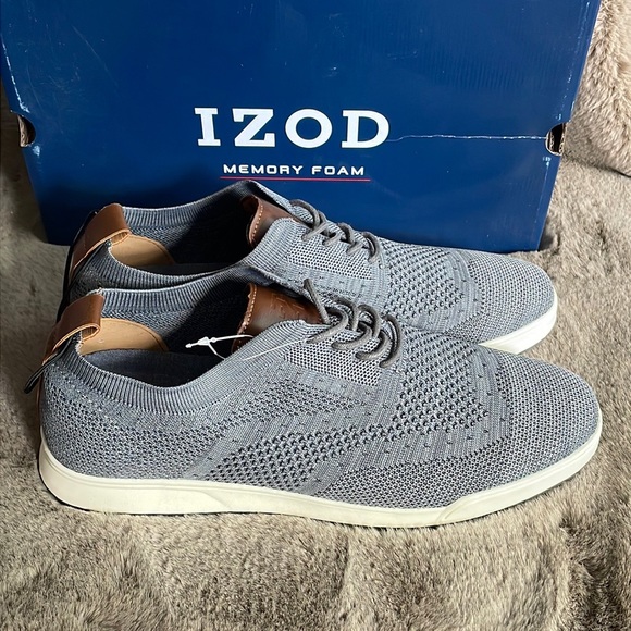 Izod - Men’s Memory Foam Shoes - Picture 4 of 6